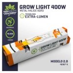 Ampolleta Haluro Metal 400w Extra Lumen - Grow Genetics
