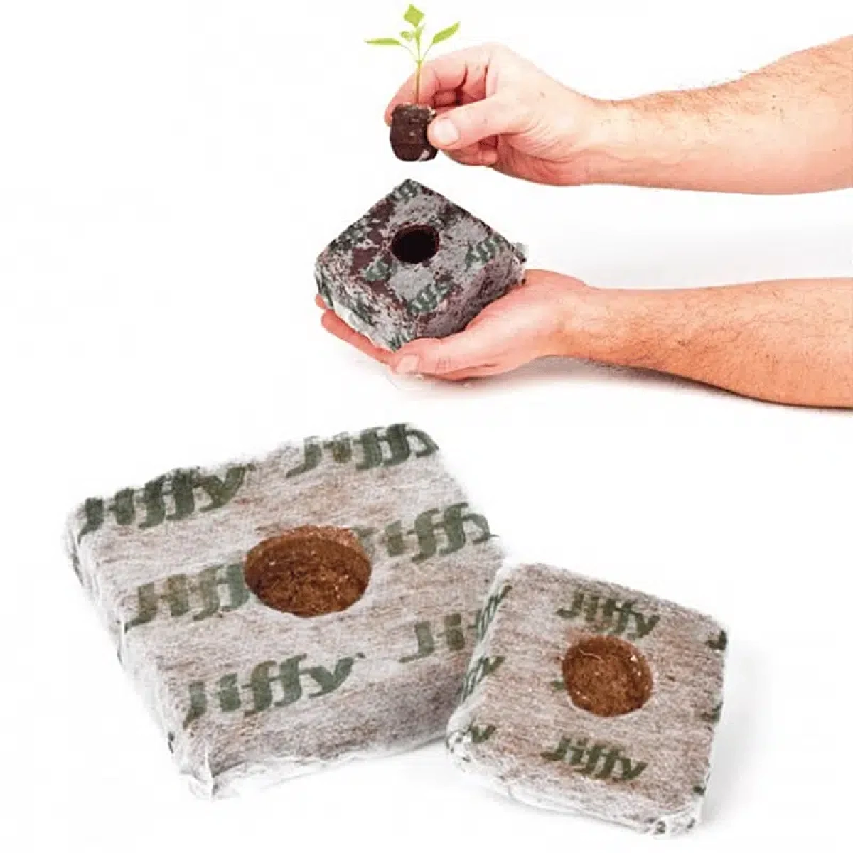 PACK GROWBLOCK COCO 14UN 8X8CM-JIFFY – Terps Grow Shop