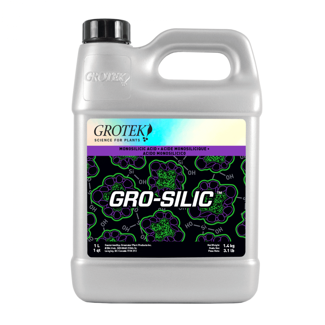 gro-silic-1lt-grotek.jpg GRO-SILIC 1LT-GROTEK - Imagen 1