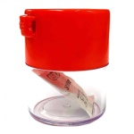 CASE BLACK-GALAXTRANSPARENT BASE RED 120ML-AIRTIGHT