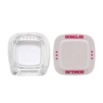 CONTENEDOR EXTRACTOS CLEAR TAPA BLANCA 4ML-BONGLAB - Imagen 3