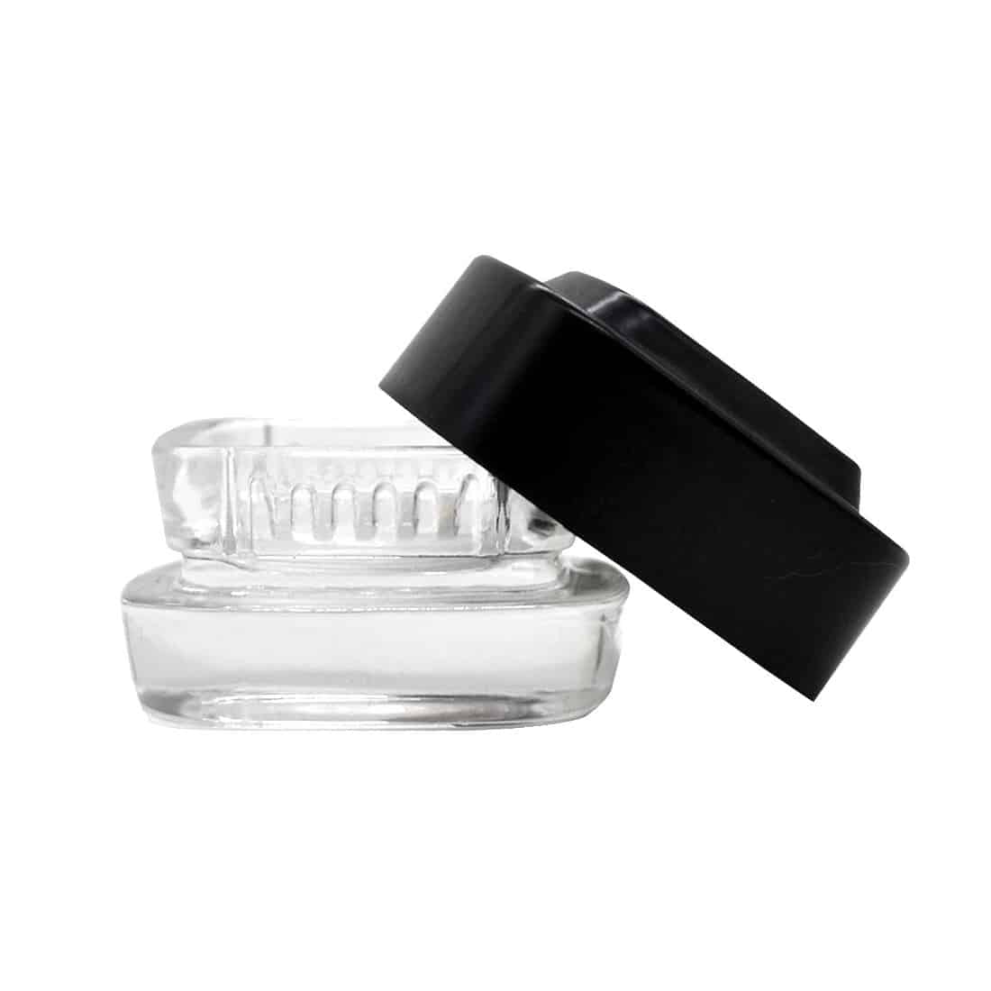 contenedor-extractos-clear-tapa-negra-4ml-bonglab CONTENEDOR EXTRACTOS CLEAR TAPA NEGRA 4ML-BONGLAB - Imagen 1