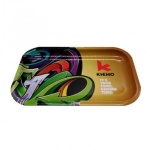 BANDEJA METÁLICA DORADA (MEDIANA) - KHEMO