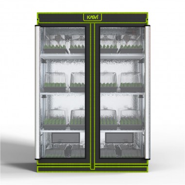 carpa-de-cultivo-esquejes-con-rack-120x60x180-cropbox-6 CARPA DE CULTIVO ESQUEJES CON RACK 120X60X180-CROPBOX - Imagen 1