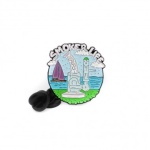 CHILL COAST PIN ED. LIMITADA-BONGLAB X HIGHTRIP - Imagen 2