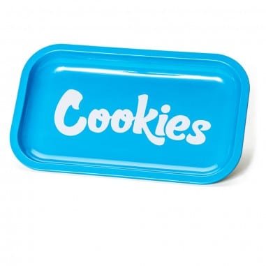 metal-rolling-tray-blue-medium-cookies METAL ROLLING TRAY BLUE MEDIUM-COOKIES - Imagen 1
