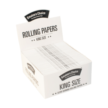 papelillos-smokers-choice-rolling-pack-ks-white-25u ROLLING PACK KS DISPLAY 25U WHITE-SMOKERS CHOICE - Imagen 1