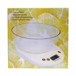 PESA GRAMERA BLANCA CON BOWL 5KG - Imagen 2