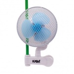 VENTILADOR CLIP FAN PINZA OSCILANTE 22CM 20W-KASVI - Imagen 2