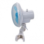 VENTILADOR CLIP FAN PINZA OSCILANTE 22CM 20W-KASVI - Imagen 3
